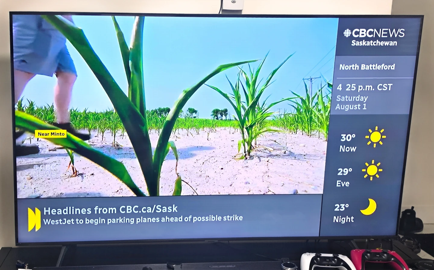 58-inch Samsung Smart TV
