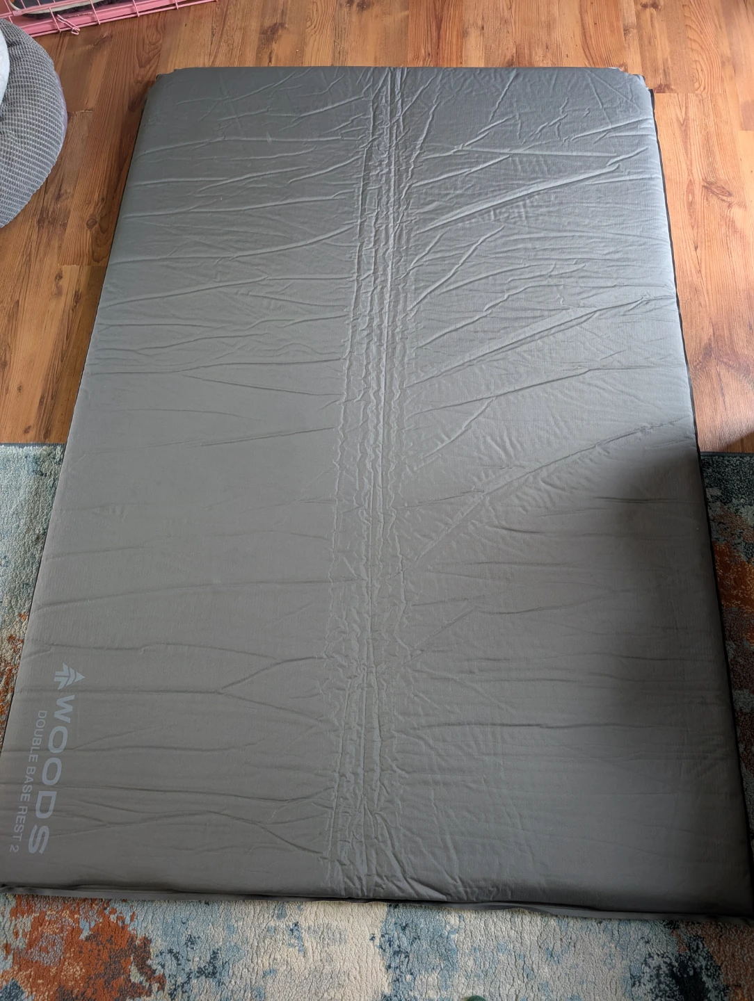 Woods Base Rest Double Self-Inflating Camping Sleeping Pad