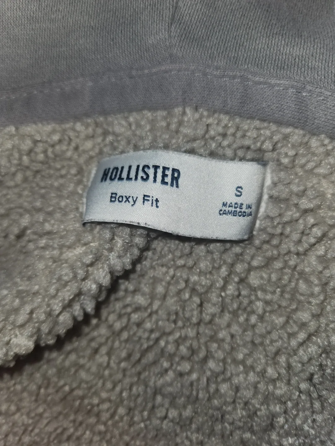 Hollister Sherpa Lined Zip-Up Hoodie - photo 3