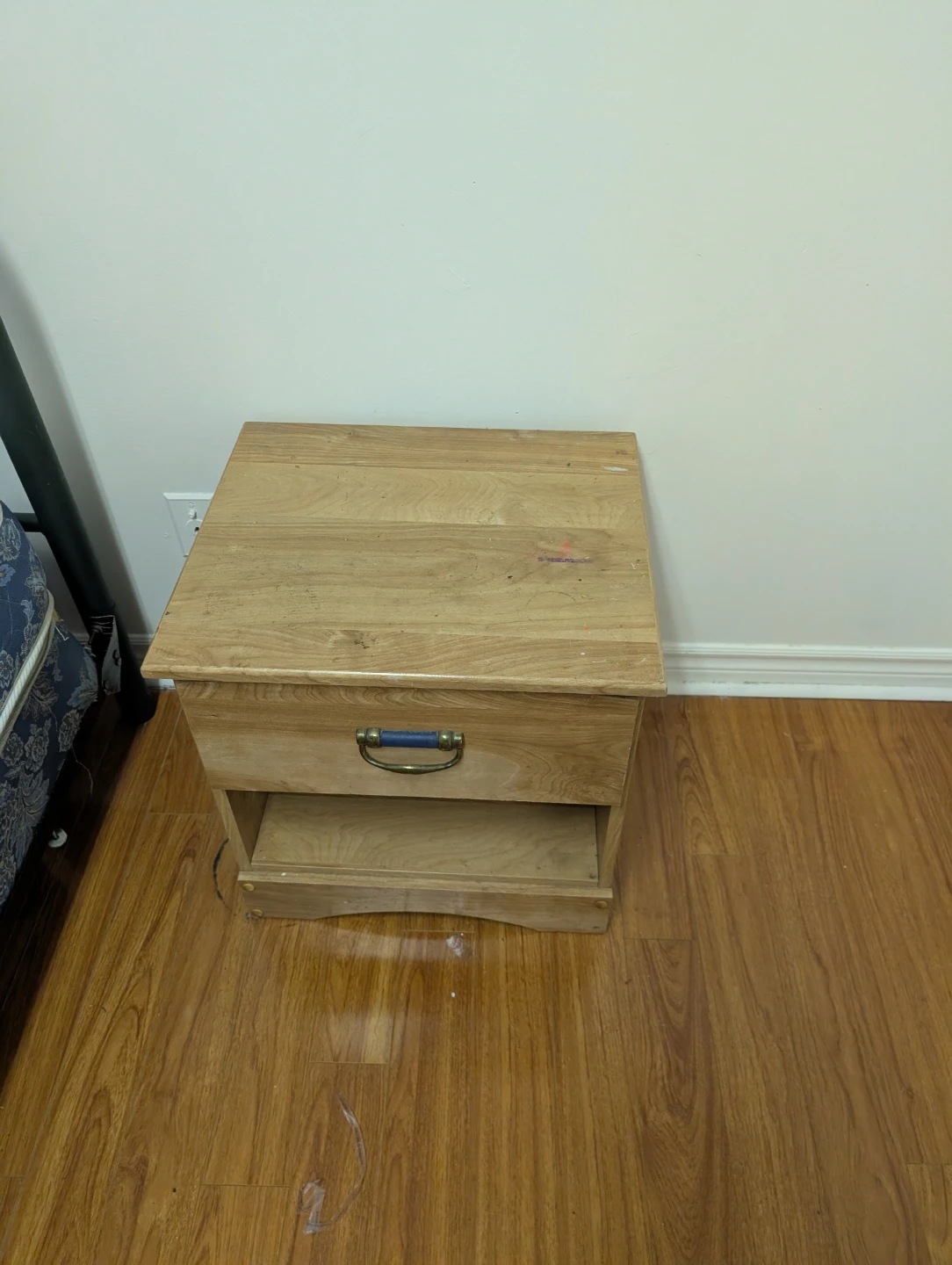 Wooden Nightstand with Drawer $20 each
