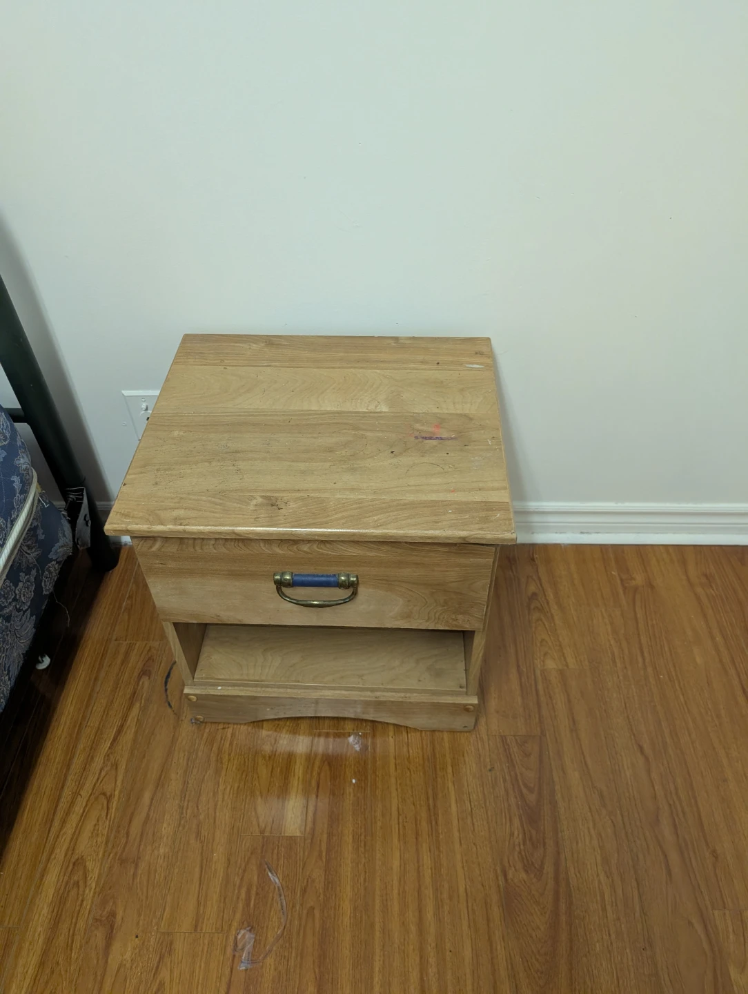 Wooden Nightstand with Drawer $20 each - photo 2