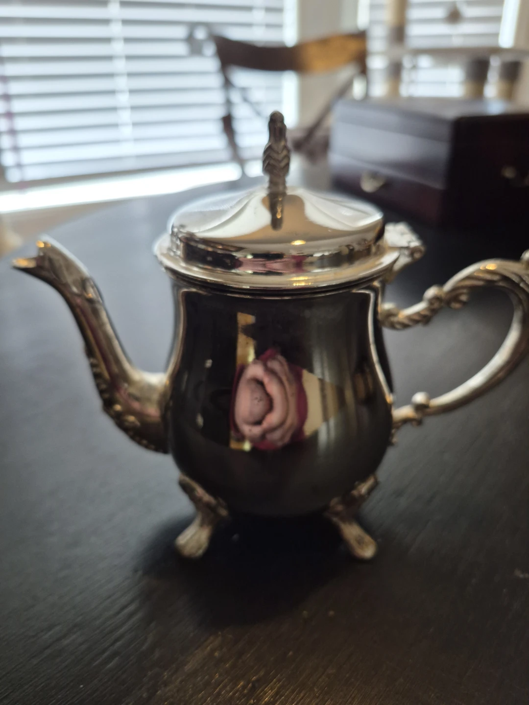 Miniature Silver Teapot
