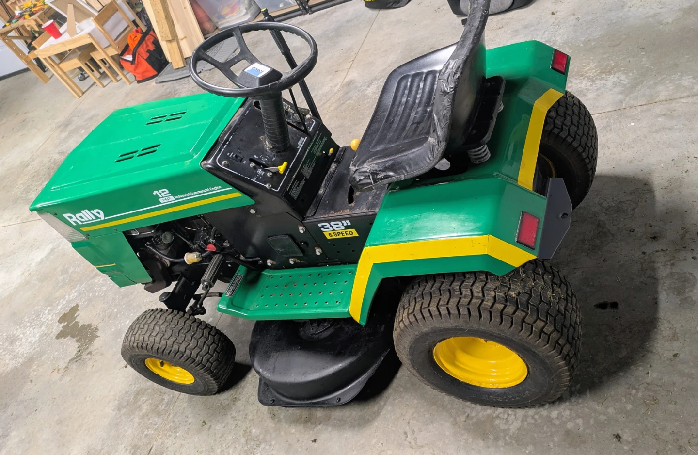Rally Riding Lawn Mower - photo 2