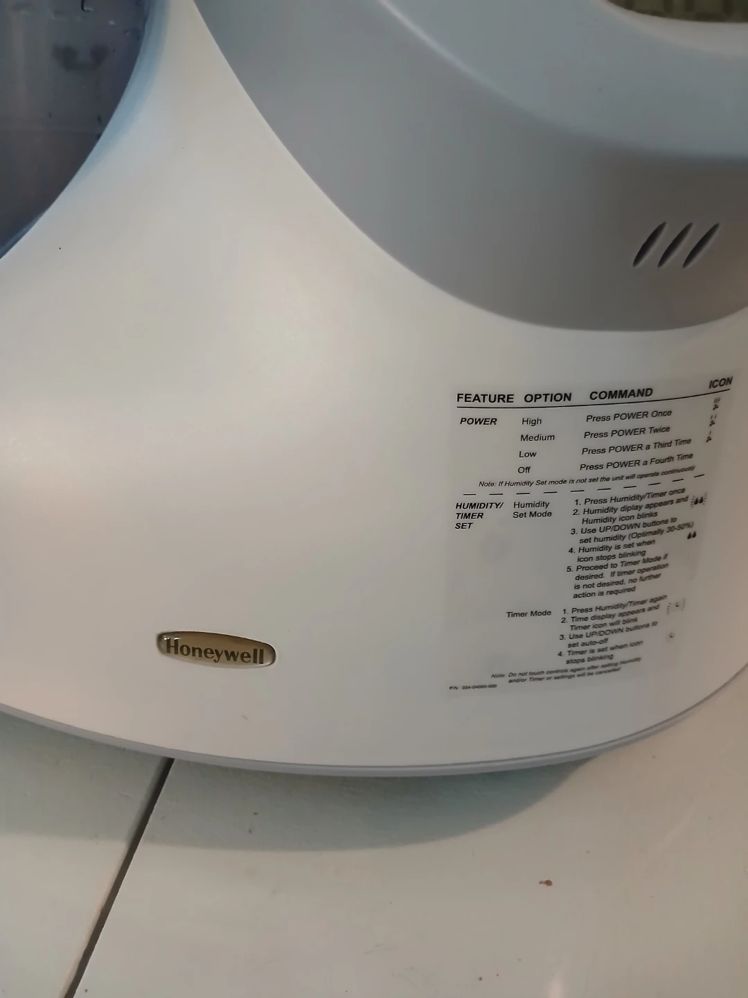 Honeywell Humidifier - photo 4