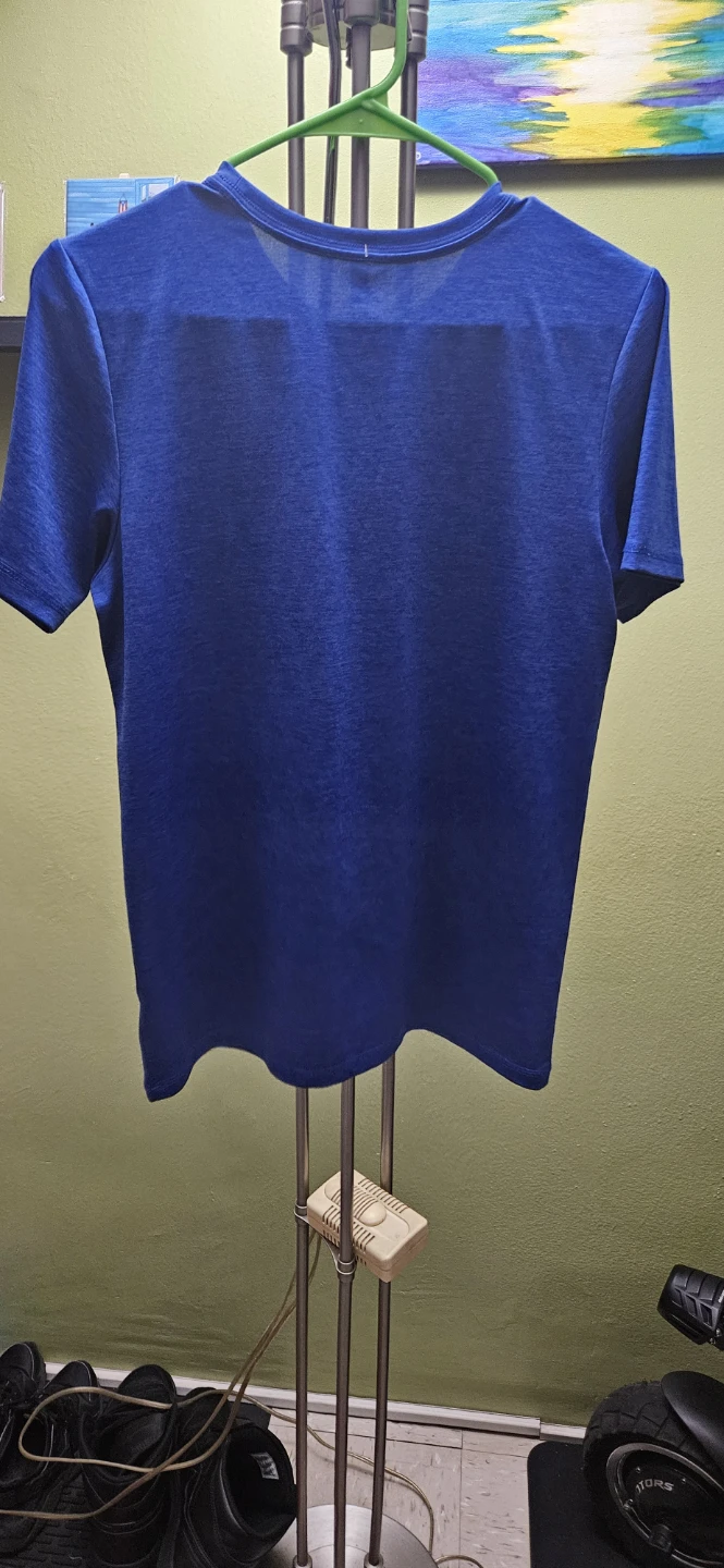 Adidas Blue Graphic T-Shirt Size Large 14/16 - photo 2