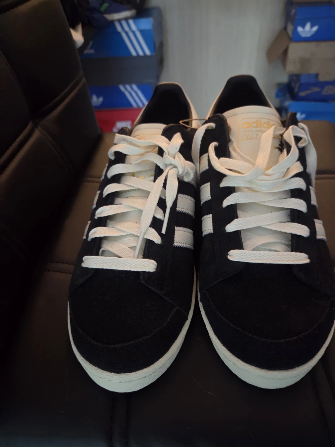 Adidas Jabbar Lo Sneakers Black/White US Men's 11.5