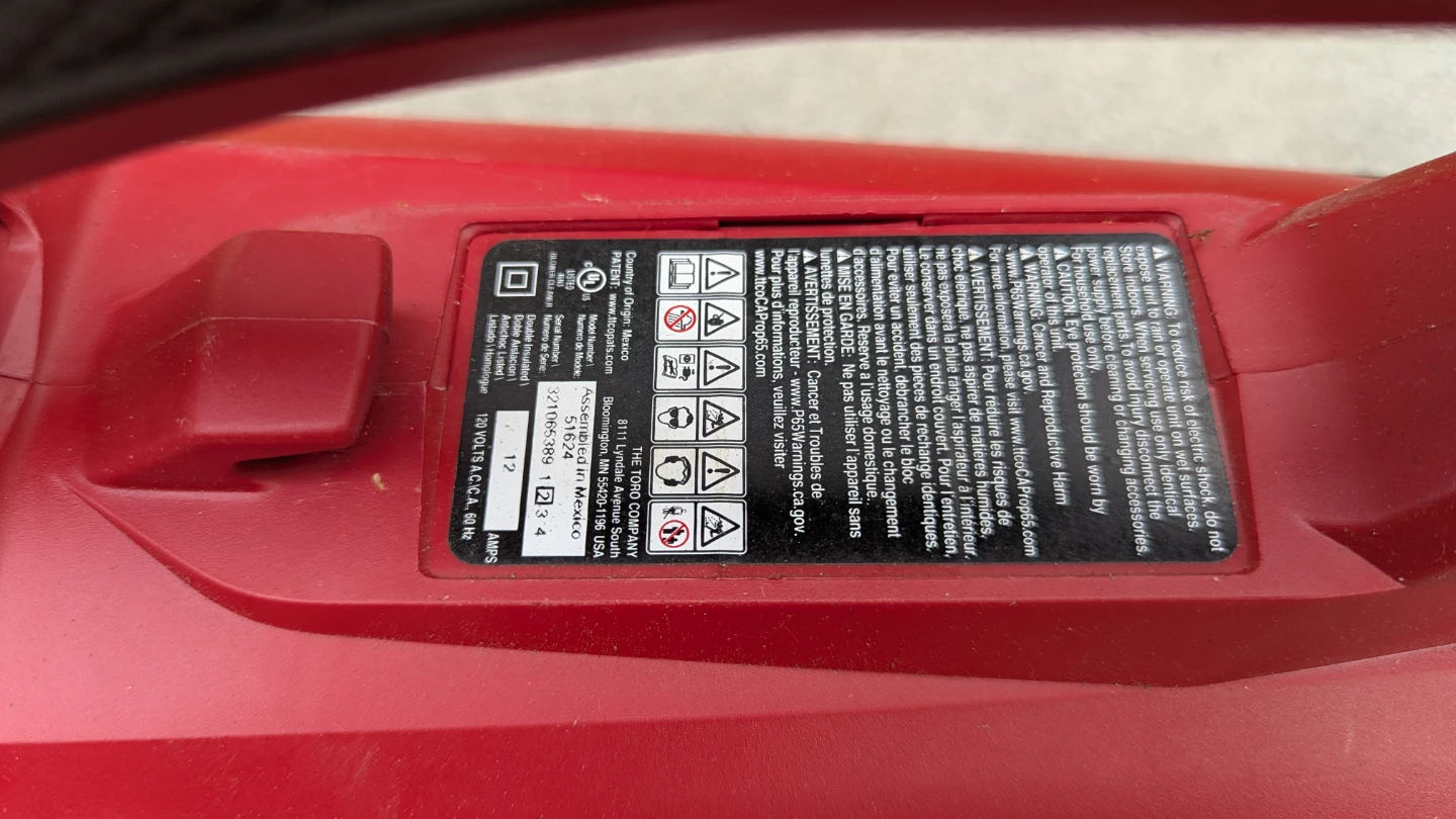 Toro PowerJet F700 Electric Leaf Blower - photo 4