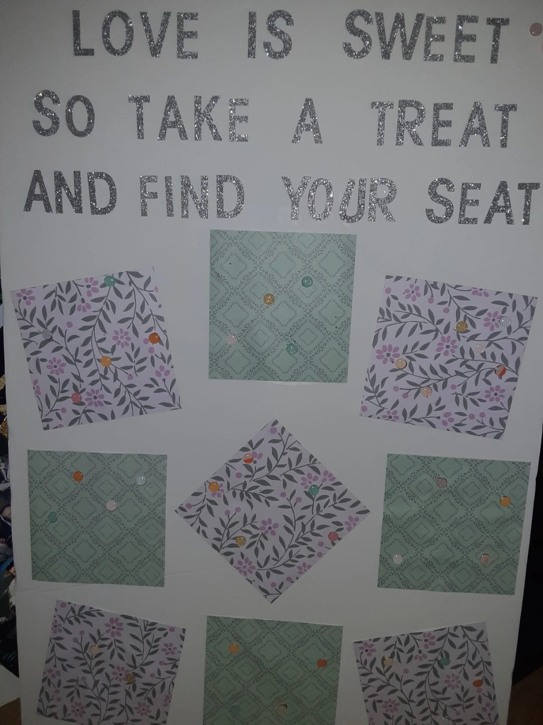 Wedding Seating Chart Sign