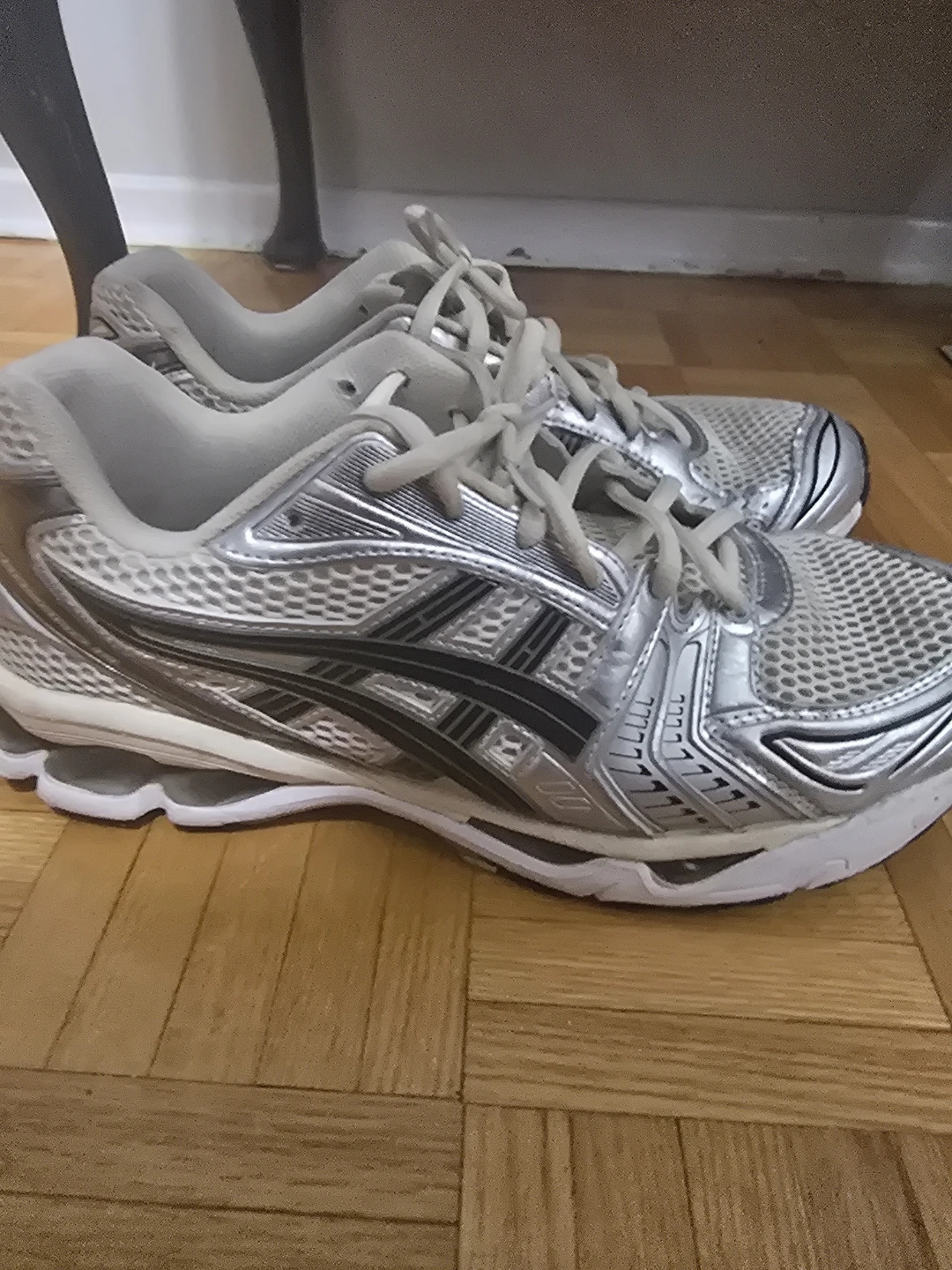 ASICS Gel-Kayano 14 Silver Sneakers - photo 3
