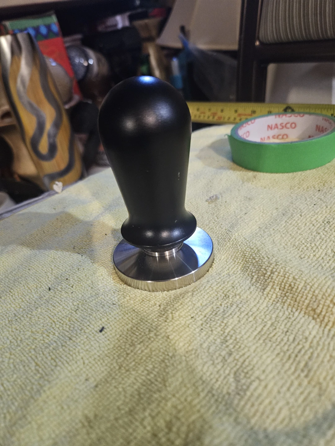 Espresso Tamper with Black Handle - photo 2