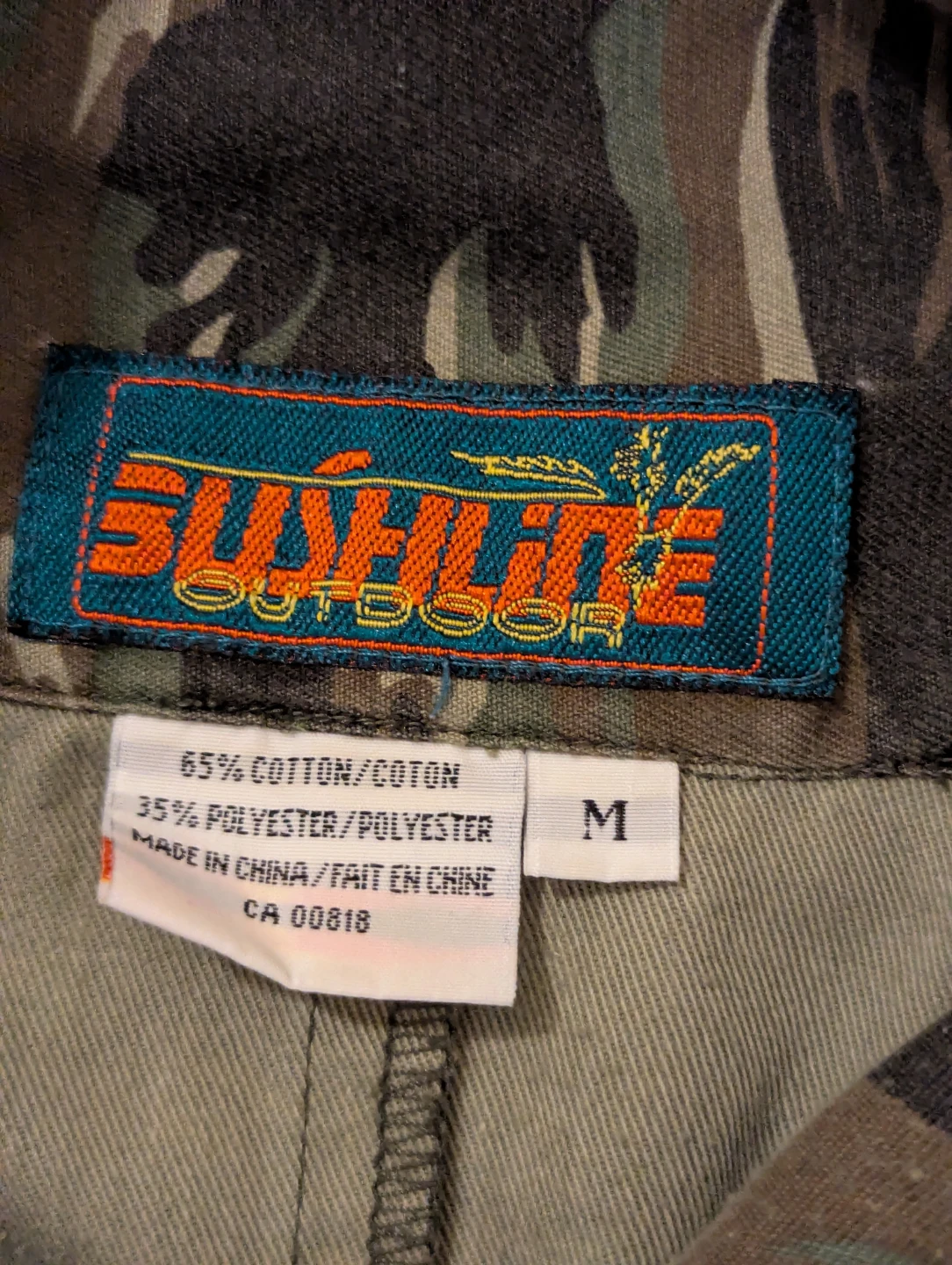 USED Unisex MEDIUM Bushline Outdoor camo coveralls - photo 5