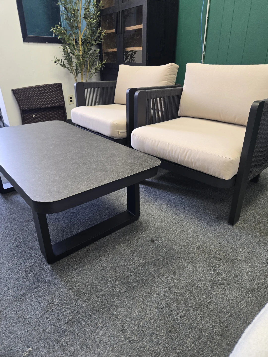 Aluminum patio furniture set - photo 2