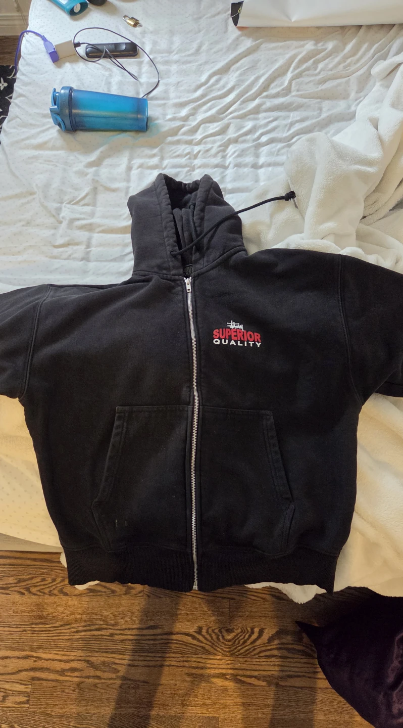 Stussy Superior Quality zip hoodie