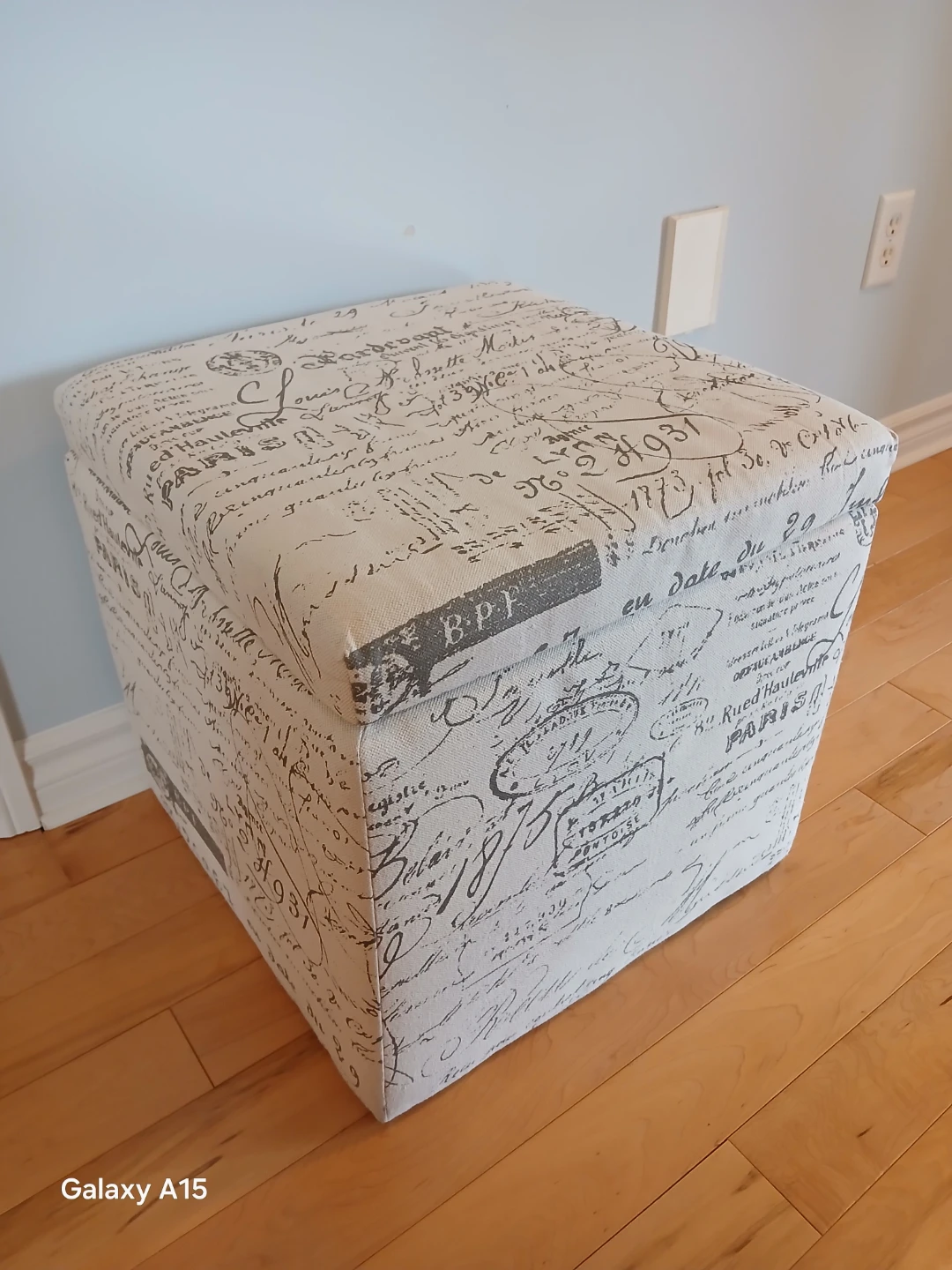 MOVING SALE - 17 x 17 x 16.5 Inches Storage Ottoman - photo 3