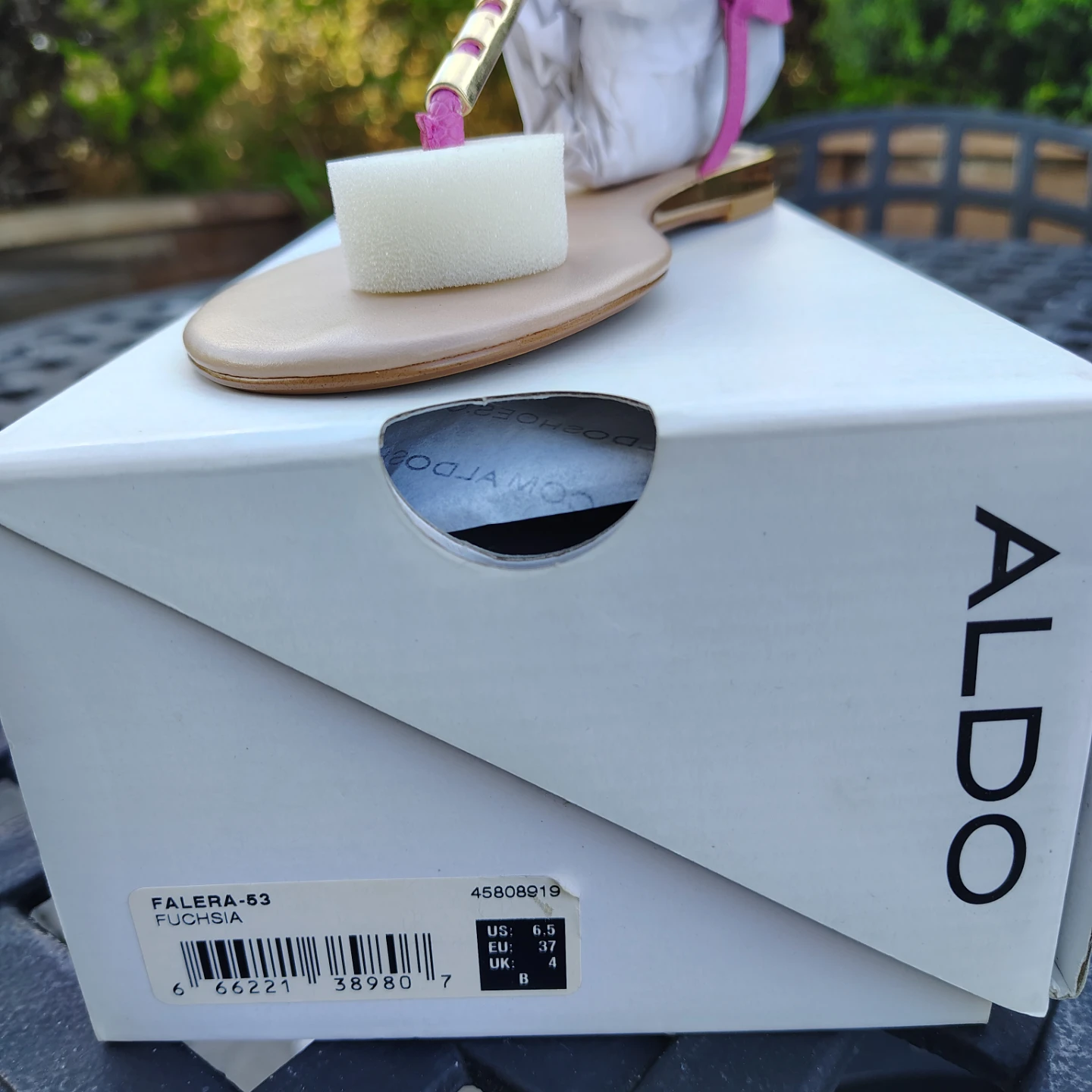 ALDO Pink Strappy Flat Sandals - photo 3