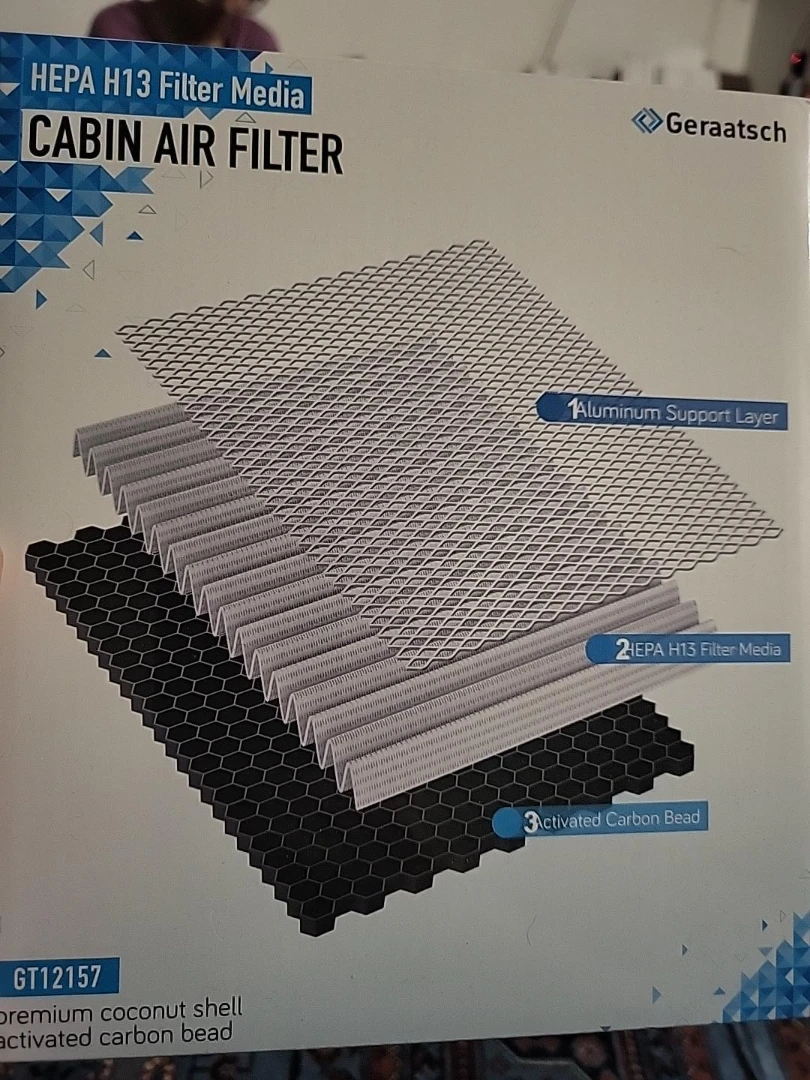 Air Filter GT12157 HEPA H13-Geraatsch Cabin