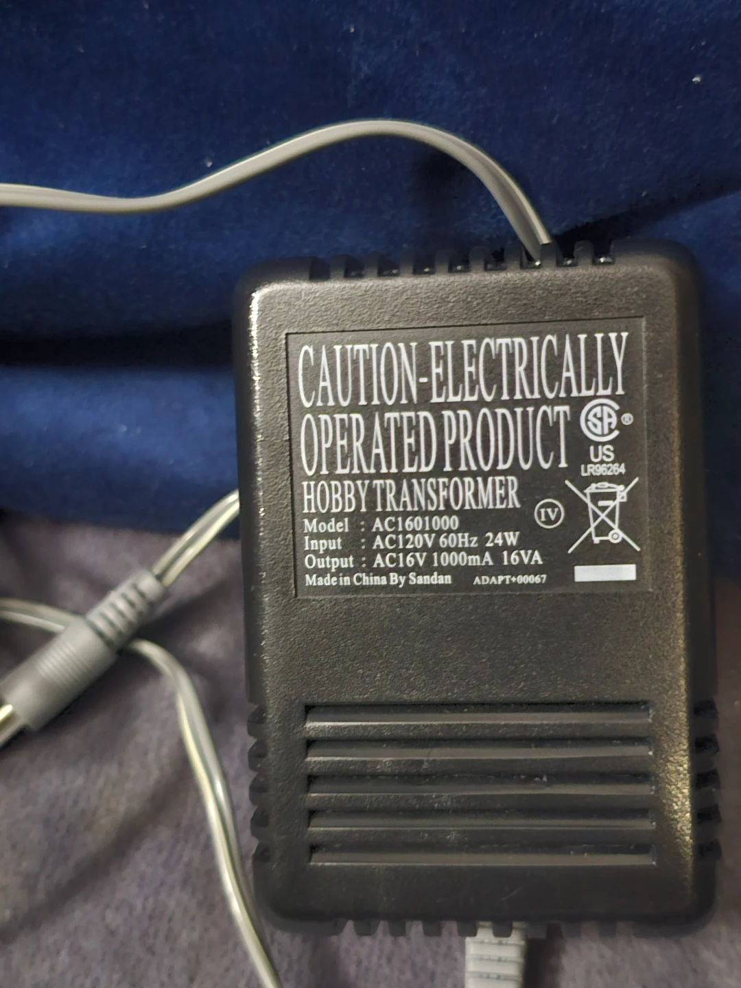 Hobby Transformer AC Adapter