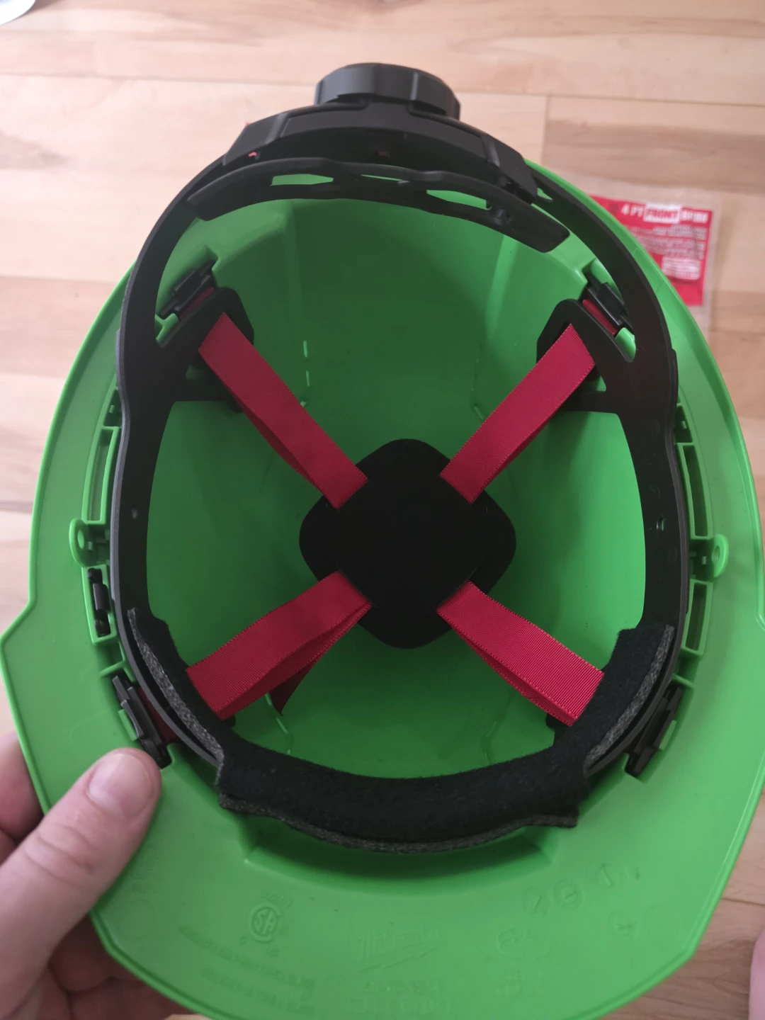 Milwaukee Green Front Brim Vented Hard Hat - photo 3