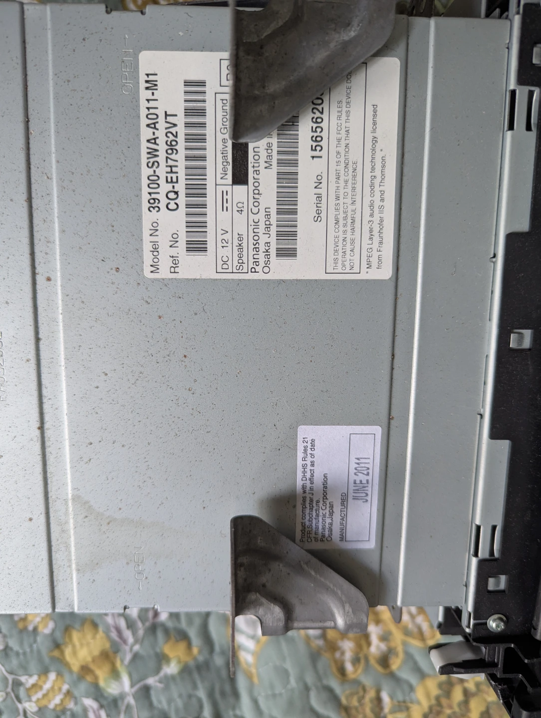 Honda crv 2011 radio - photo 2