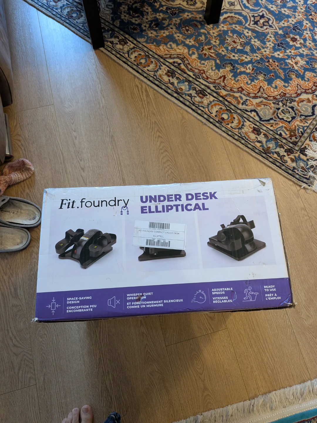 BRAND NEW Compact Under Desk Elliptical Traniner - photo 4