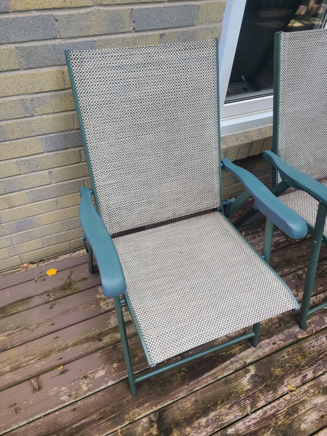 Folding Outdoor Chairs Set of 2 - photo 3
