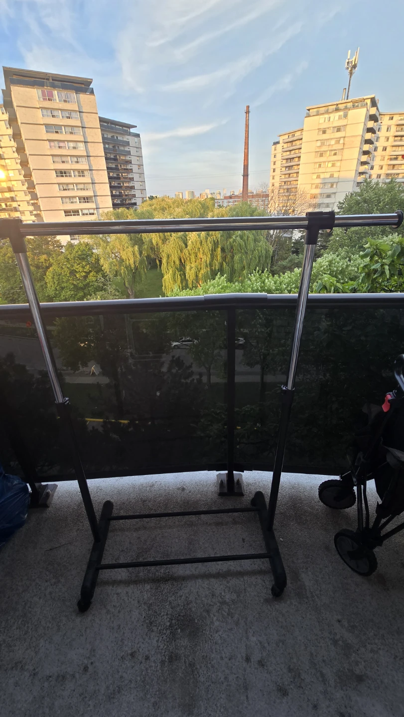 Clothes Drying Rack with Hangers