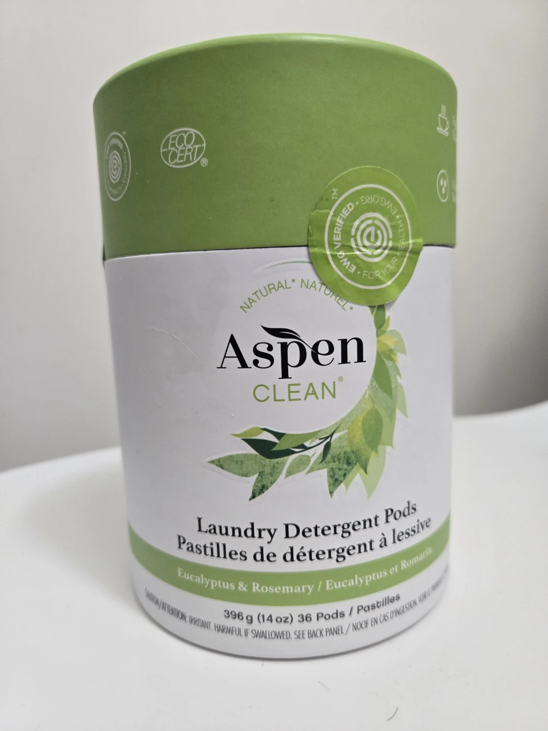 Aspen Clean Laundry Detergent Pods - Eucalyptus & Rosemary