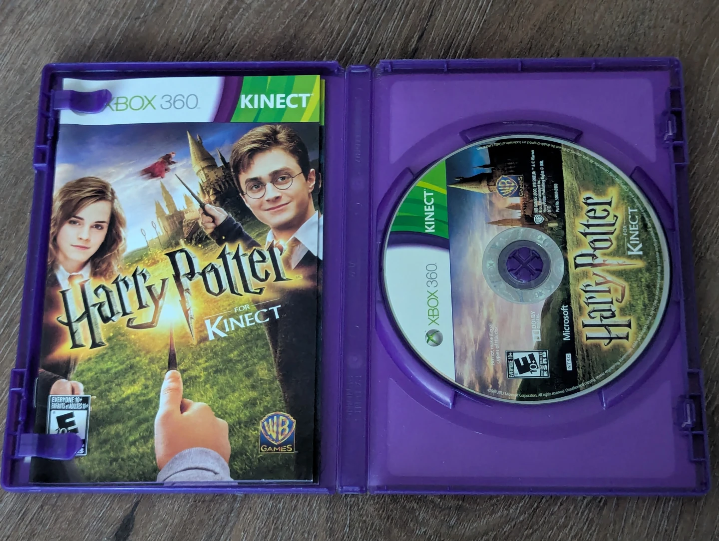 Harry Potter X Box 360 Kinect Game - photo 2