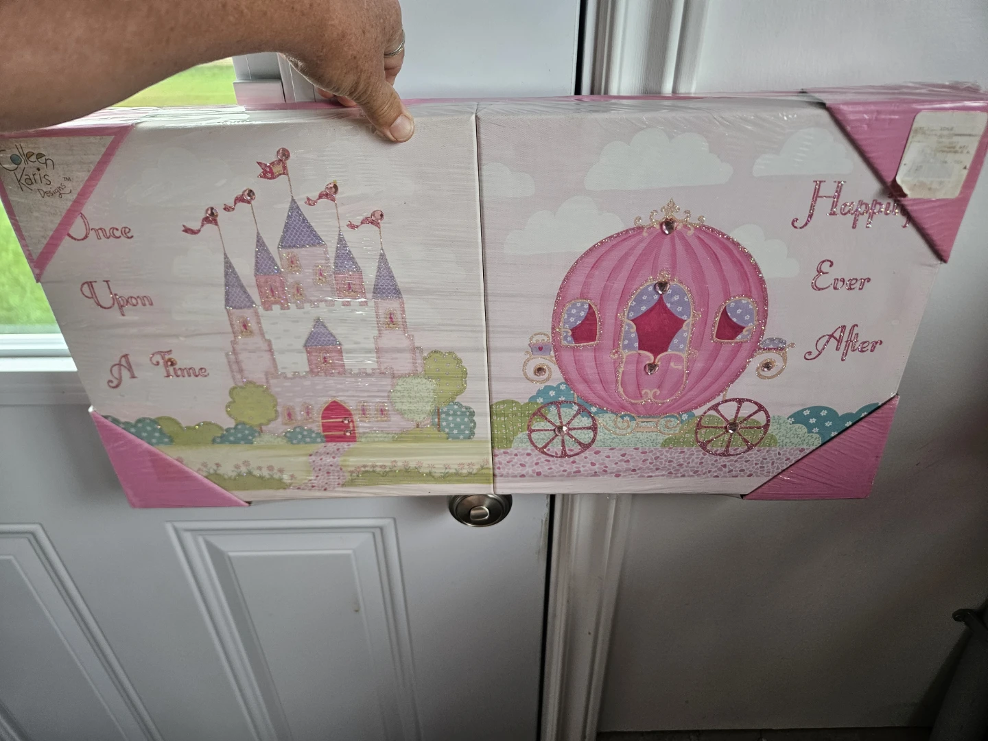 "Once Upon A Time / Happily Ever After" Canvas Art