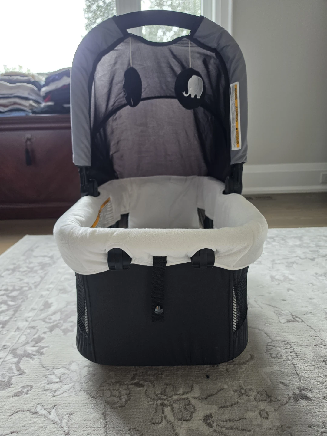 Baby Bassinet with Canopy