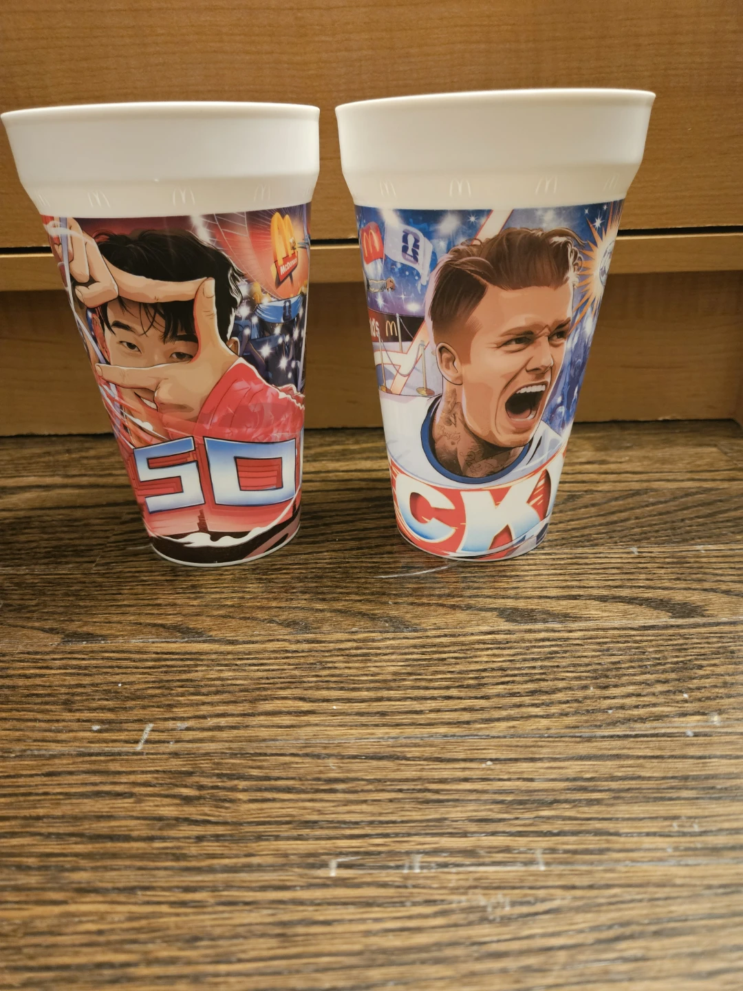 McDonald's Promotional Cups