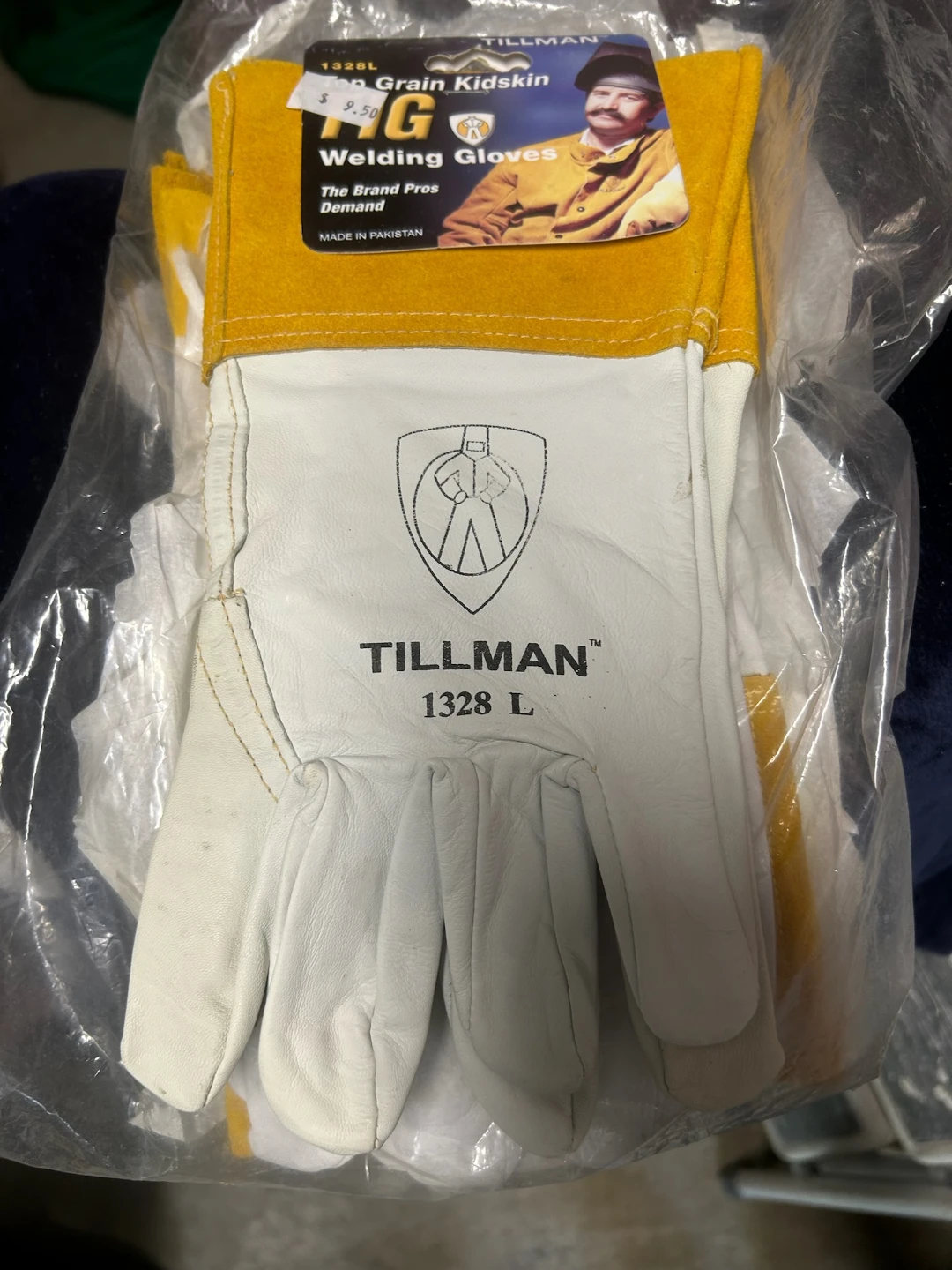 Tillman Top Grain Kidskin Welding Gloves Size L