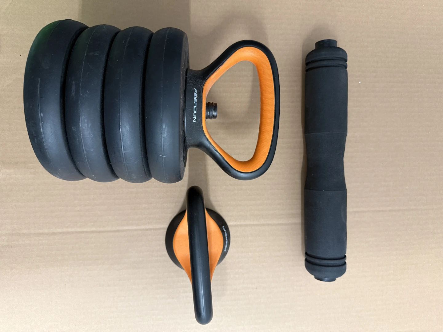 FEIERDUN Adjustable Dumbbell Set - photo 2