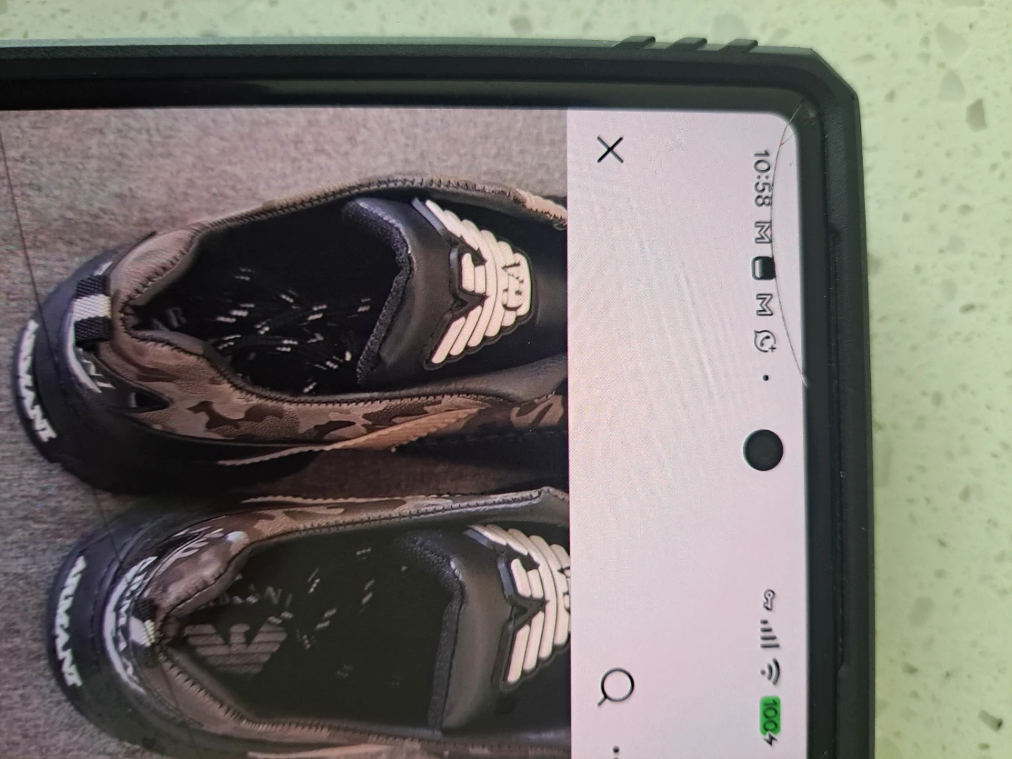 Emporio Armani Camo Sneakers - photo 5