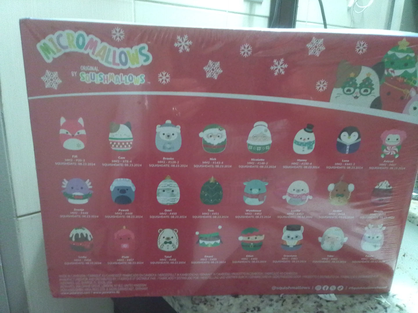 Squishmallows Micromallows Deluxe Holiday Advent Calendar - photo 3