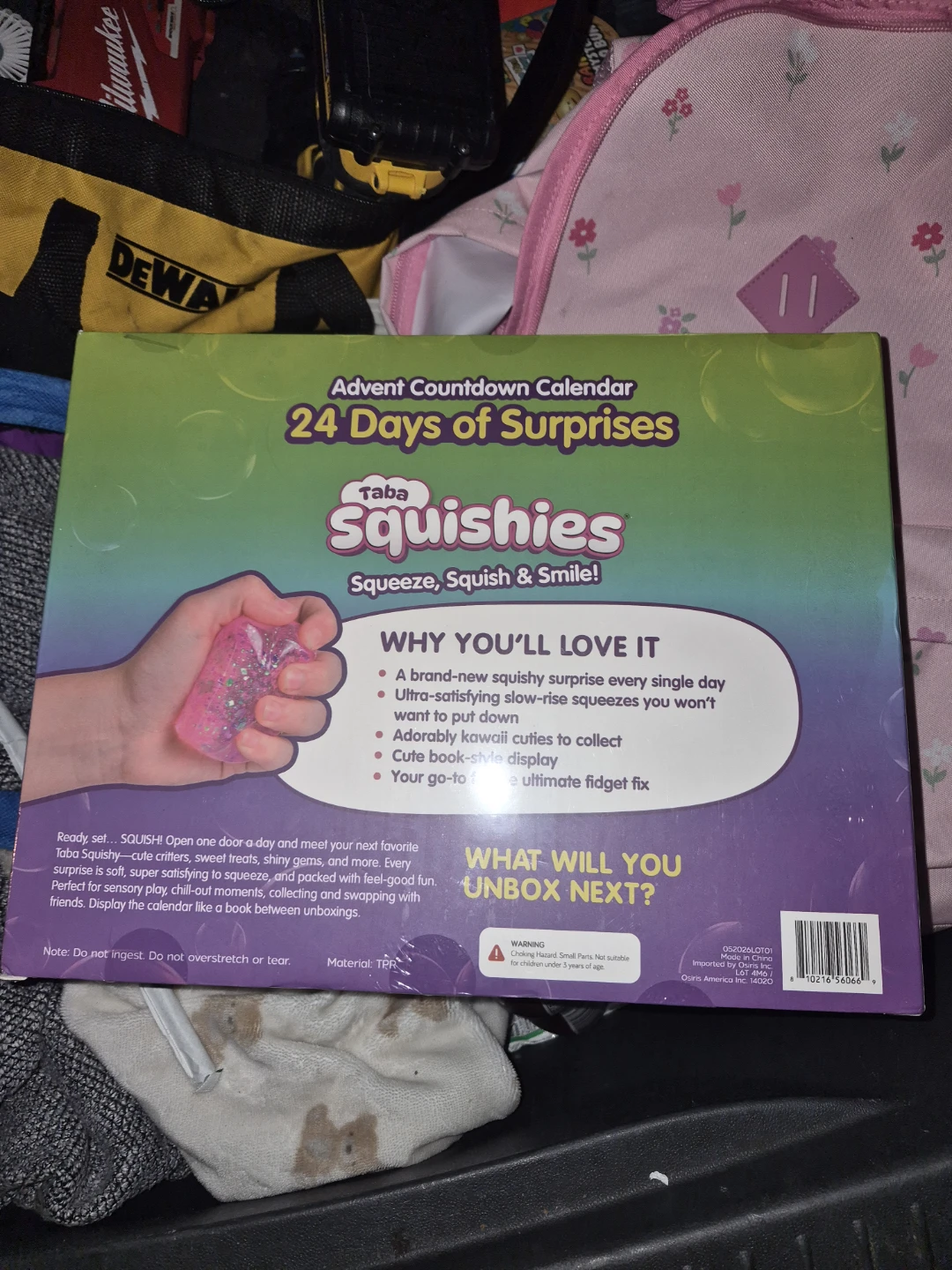 Taba Squishies Advent Countdown Calendar - 24 Days of Surprises - photo 2