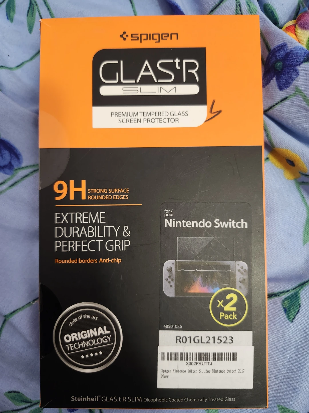 Spigen Glas Slim Screen Protector 1 Pack for Nintendo Switch