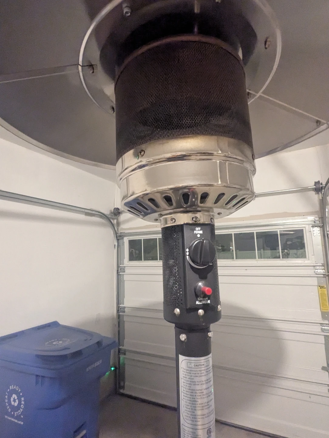 standing outdoor propane patio heater - photo 4