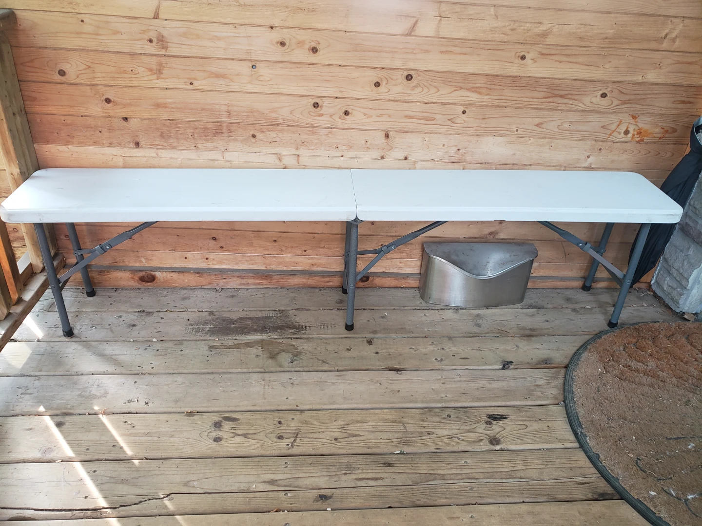 For Living 6-ft Portablel Folding Bench