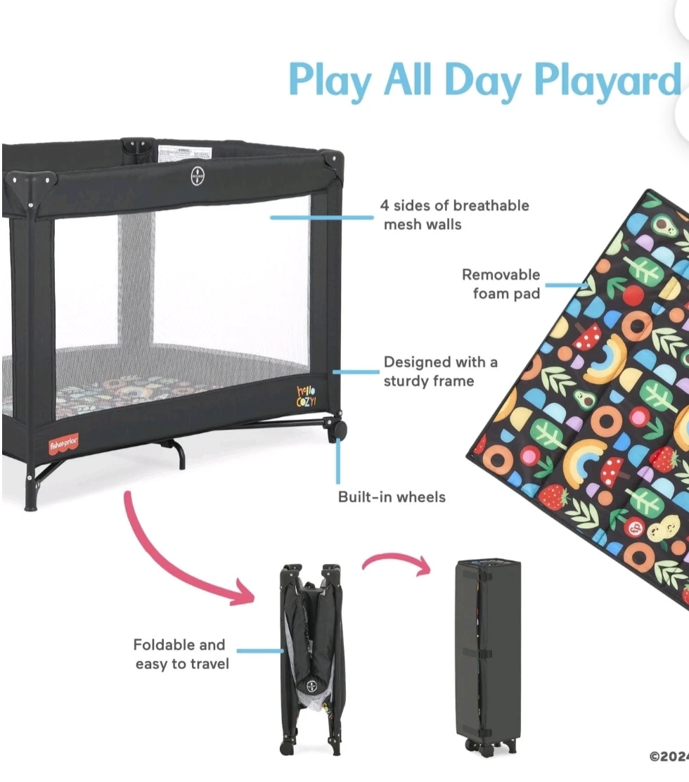 Fisher-Price Play All Day Playard - photo 4