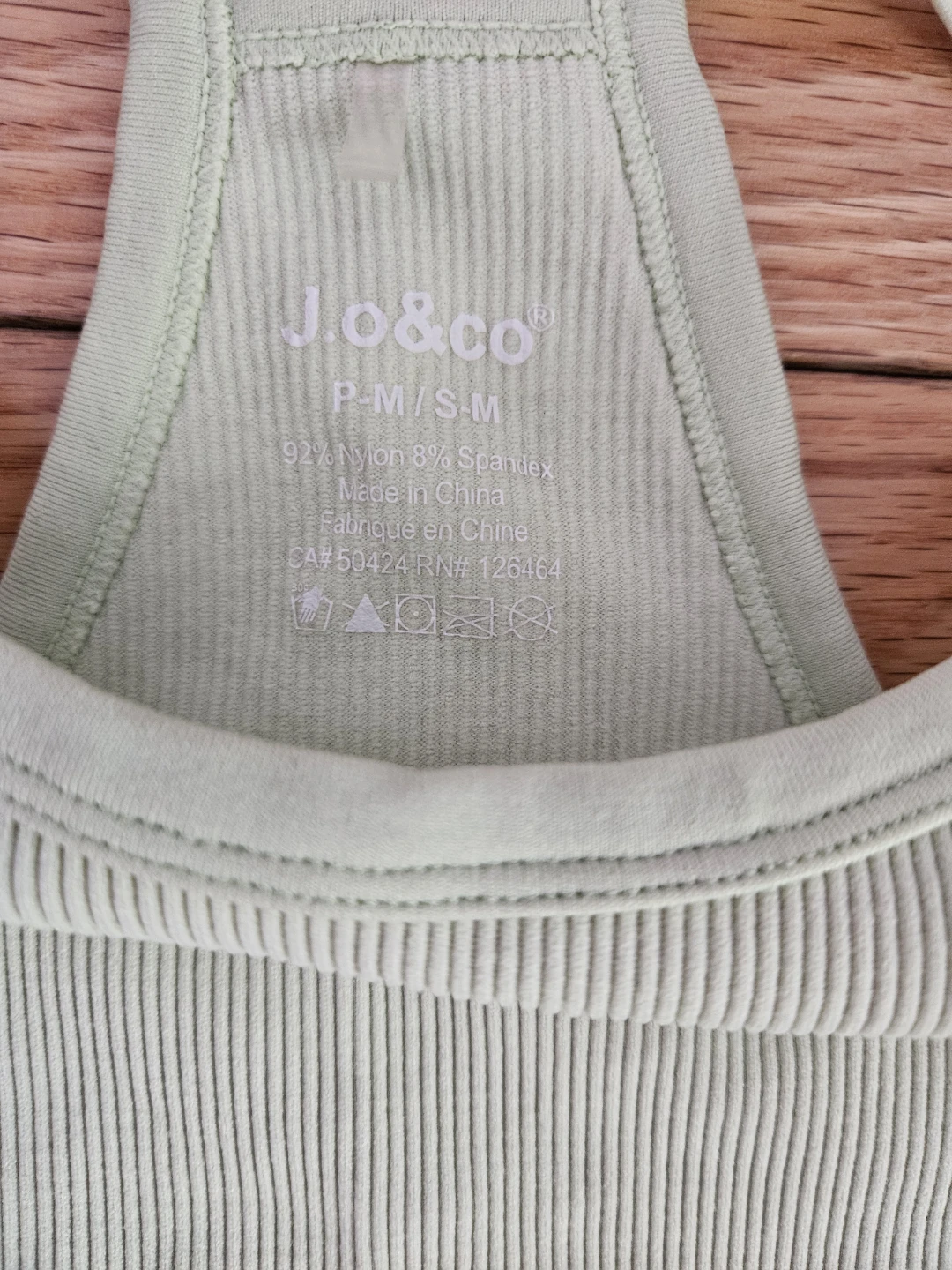 J.O. & CO. Ribbed Tank Top