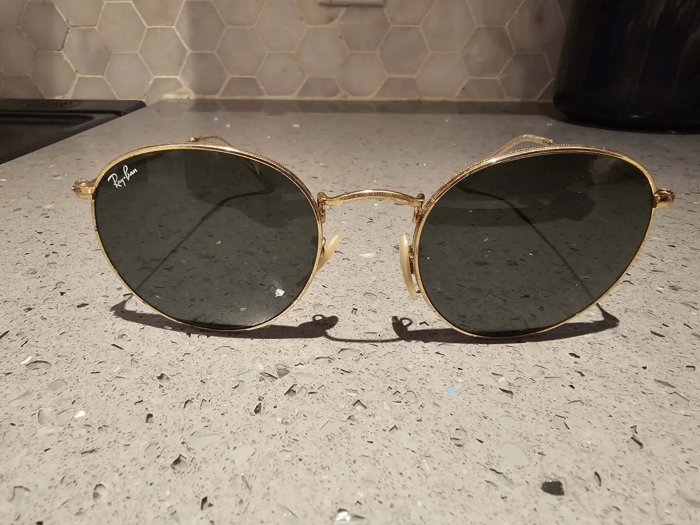 Ray-Ban RB3447 Round Metal Sunglasses - photo 2