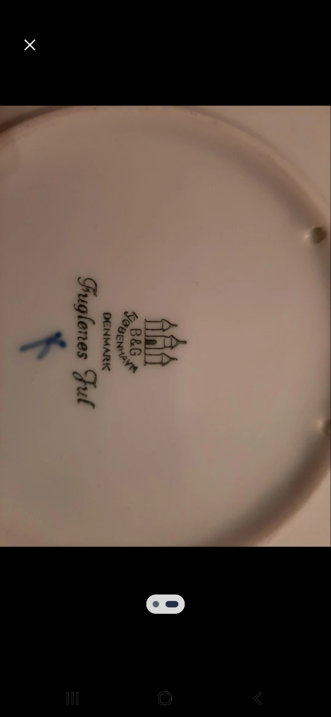 B and G  Kyobenhavm. collector plate. - photo 2