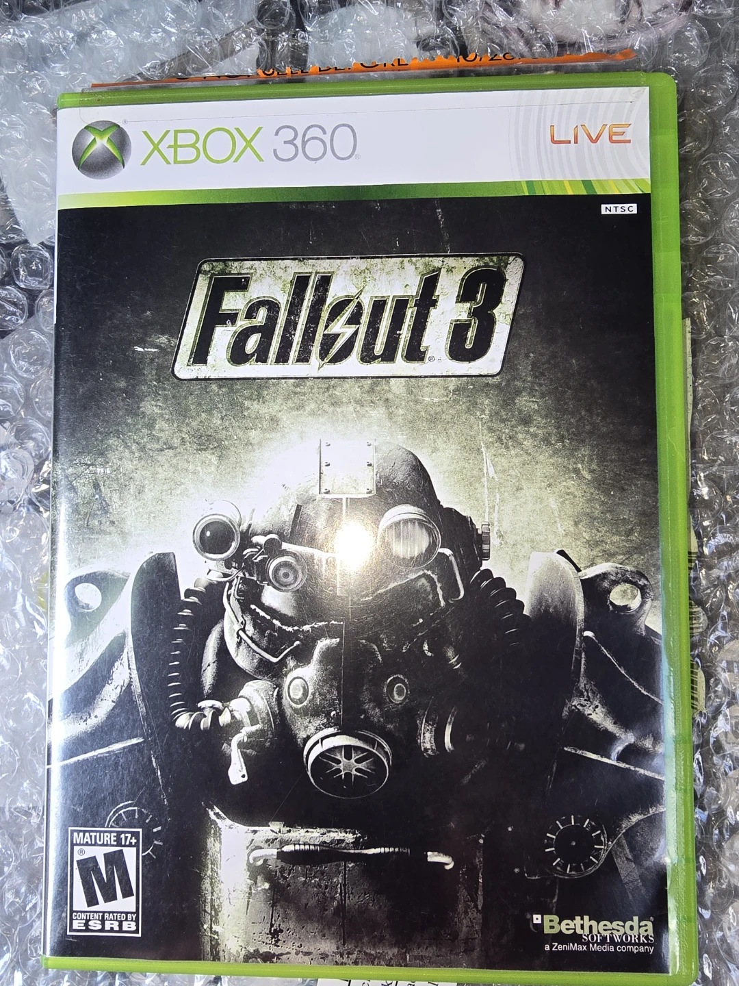 Xbox 360 Fallout 3 Game