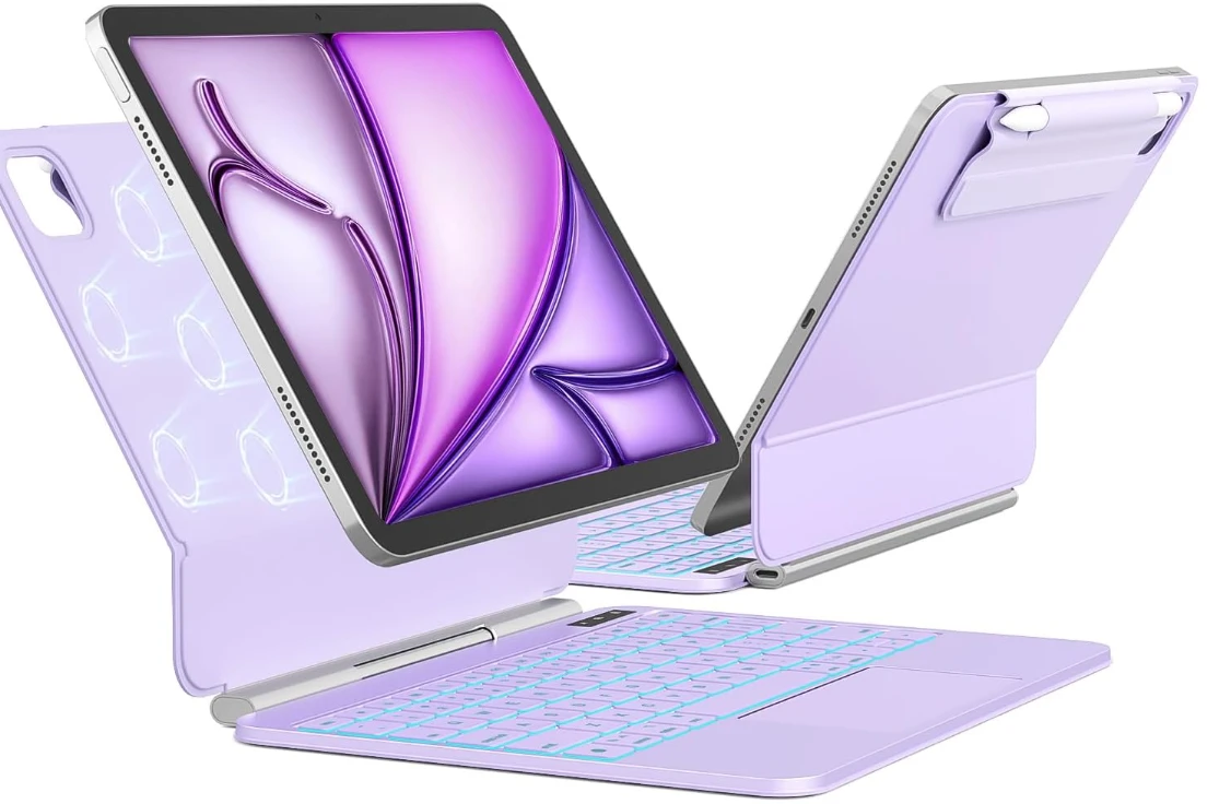 Keyboard Case for iPad Air 11-inch and iPad Pro 11"