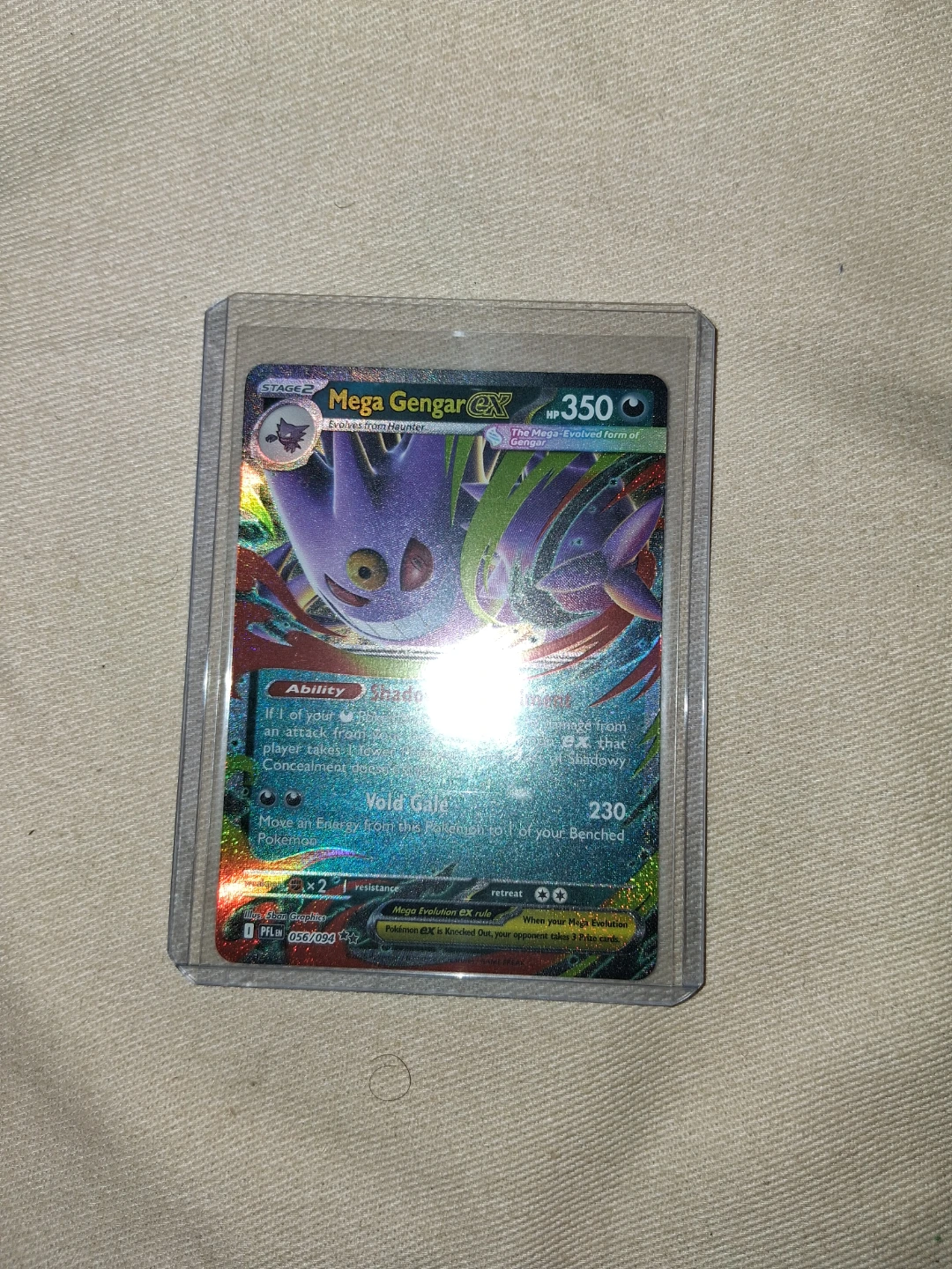 Mega Gengar EX Pokémon Card