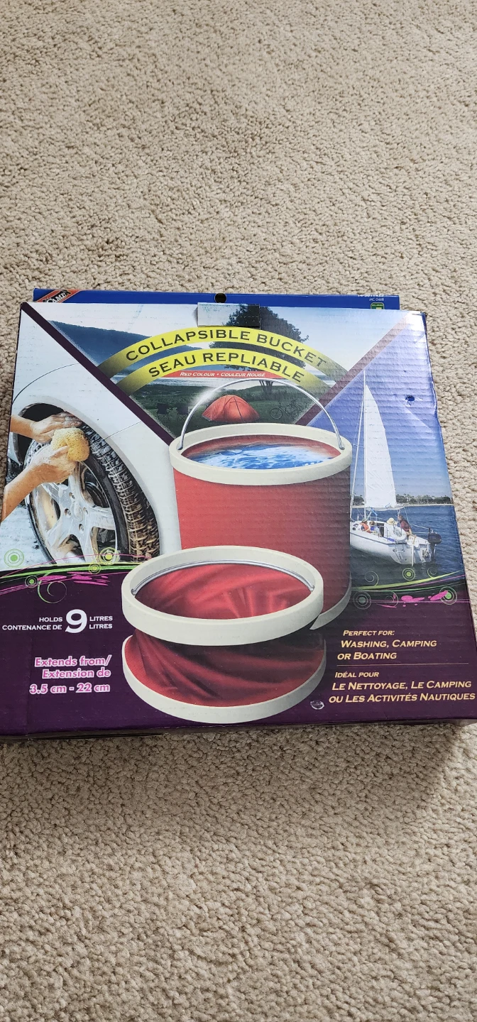 Collapsible Bucket - Red