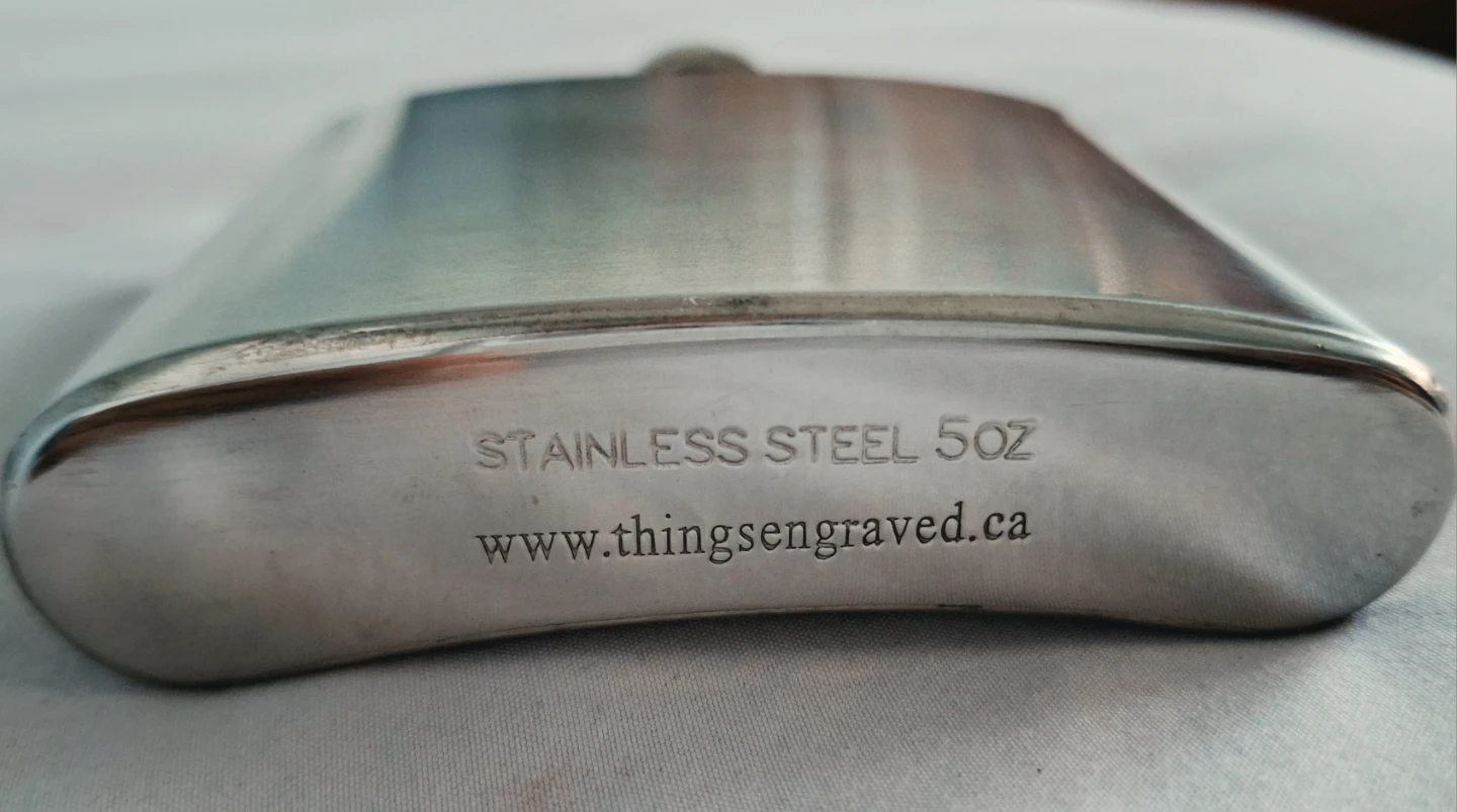 Stainless Steel Flask 5oz - photo 2