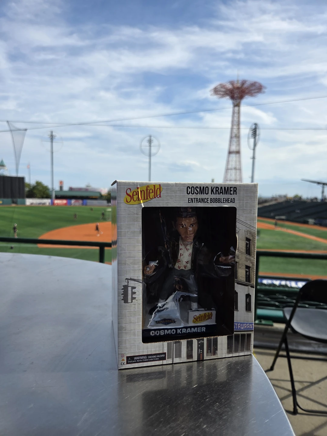 Seinfeld Cosmo Kramer Entrance Bobblehead