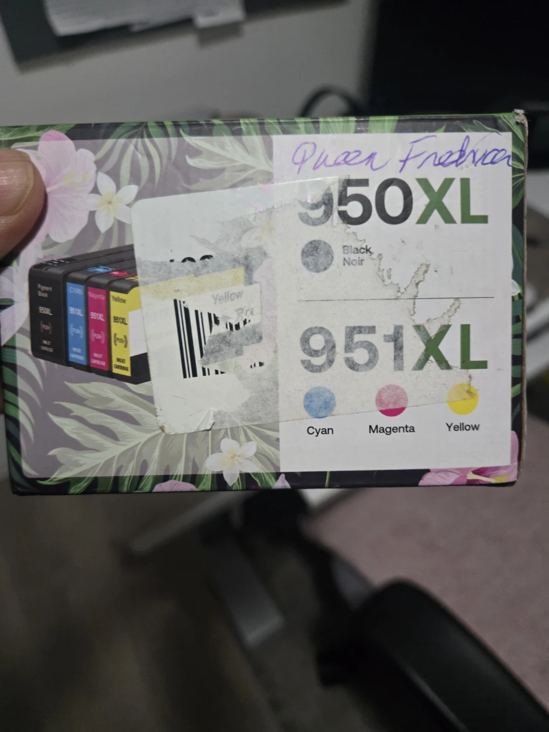 HP 950XL Black and 951XL Cyan, Magenta, Yellow Ink Cartridges